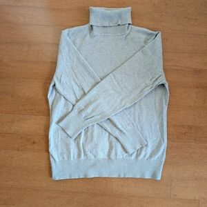 L.L. Bean Cotton/Cashmere Turtleneck Sweater